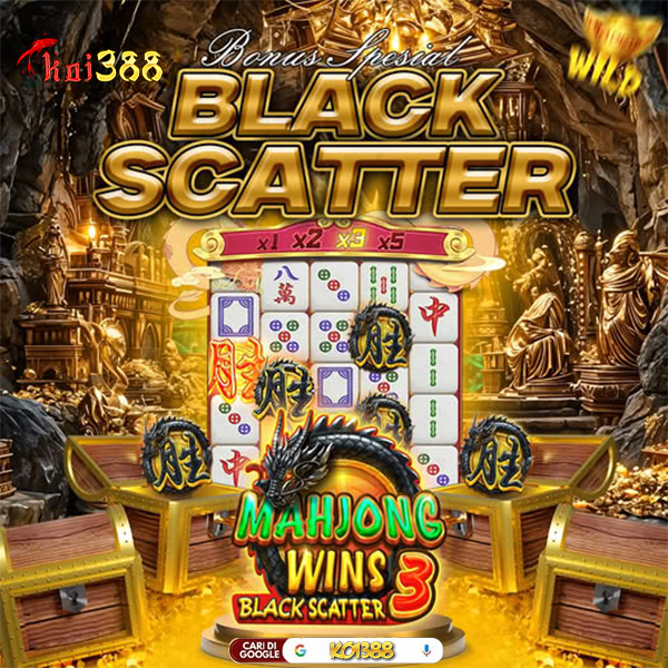 black scatter